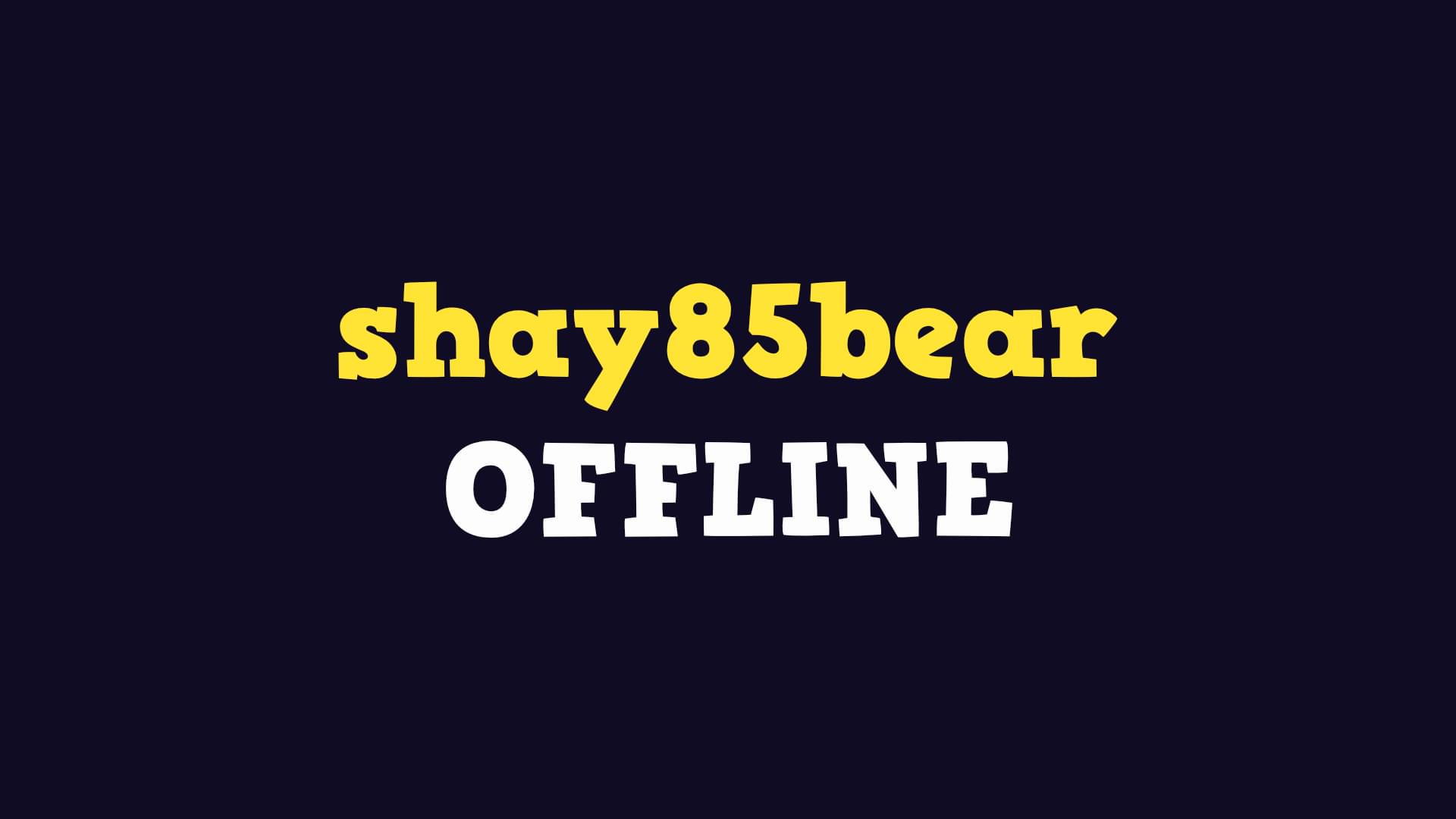 shay85bear